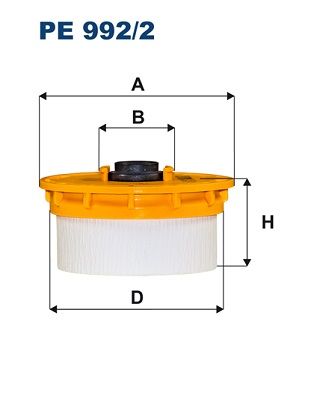 FILTRON Üzemanyagszűrő PE 992/2