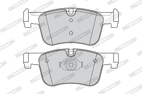 FERODO Plaquettes de frein à disque FDB4489