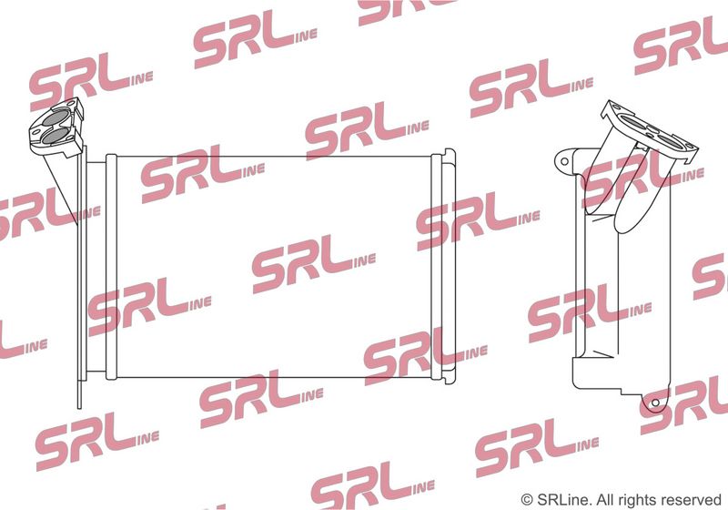 SRLine 2005N8-2 - Heat Exchanger, interior heating