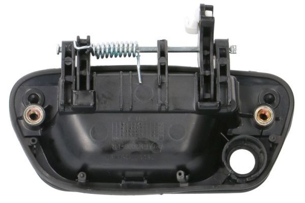 Door handle Voor Rechts (extern, zwarte textuur) past: CHEVROLET SPARK, SPARK/MATIZ 01.07-11.15