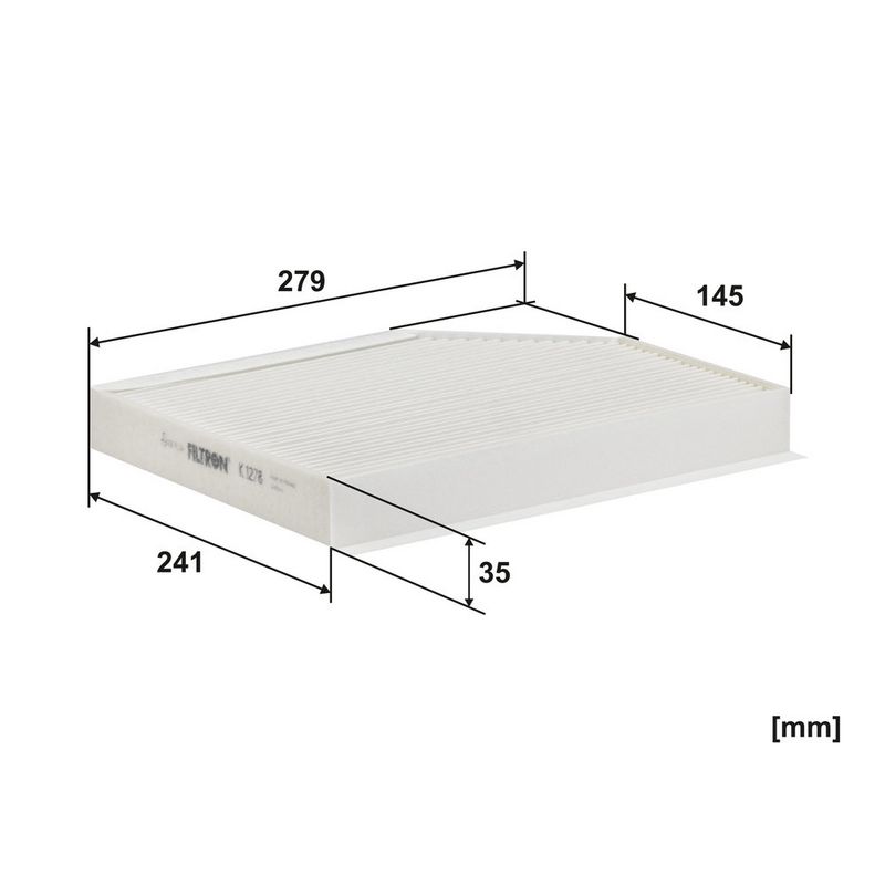 Filter, salongiõhk, FILTRON K 1278