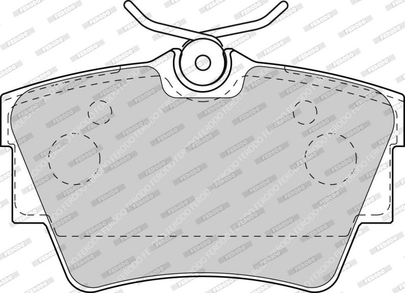 FERODO Plaquettes de frein à disque FVR1516