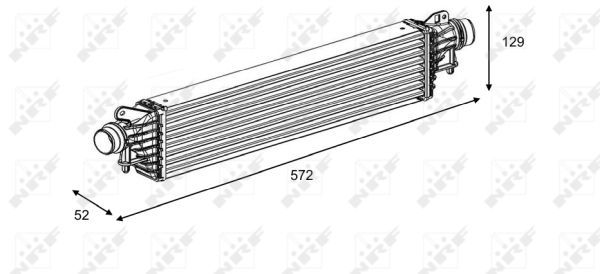 NRF 30179 Charge Air Cooler