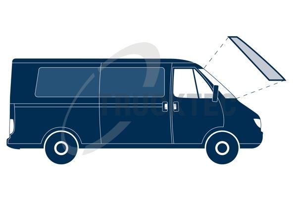 TRUCKTEC AUTOMOTIVE 01.50.018 - Priekinio stiklo tarpinė