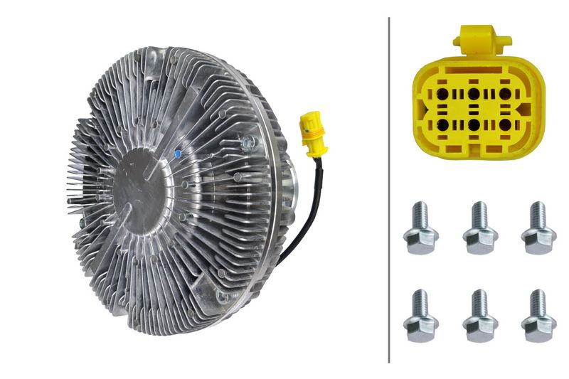 Cupla, ventilator radiator HELLA 8MV 366 440-381 - Imagine 1