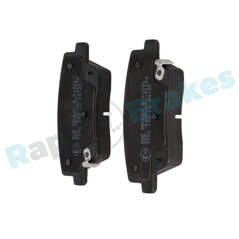 RAP BRAKES R-P1591 Brake Pad Set, disc brake
