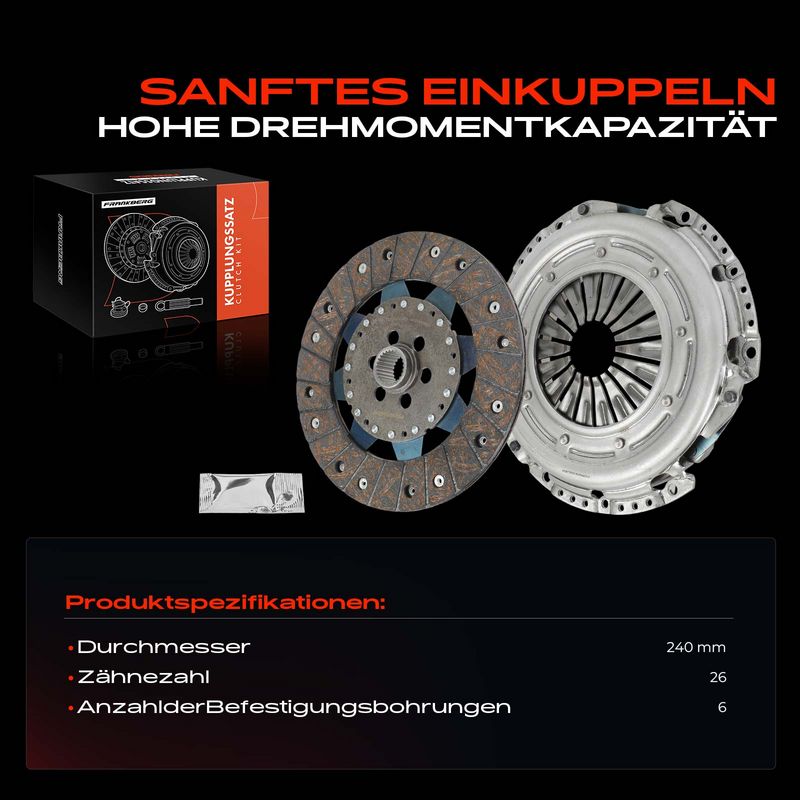 Frankberg 5481FB0037684 Clutch Kit