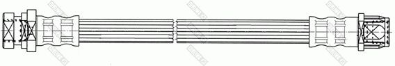GIRLING 9001538 Brake Hose