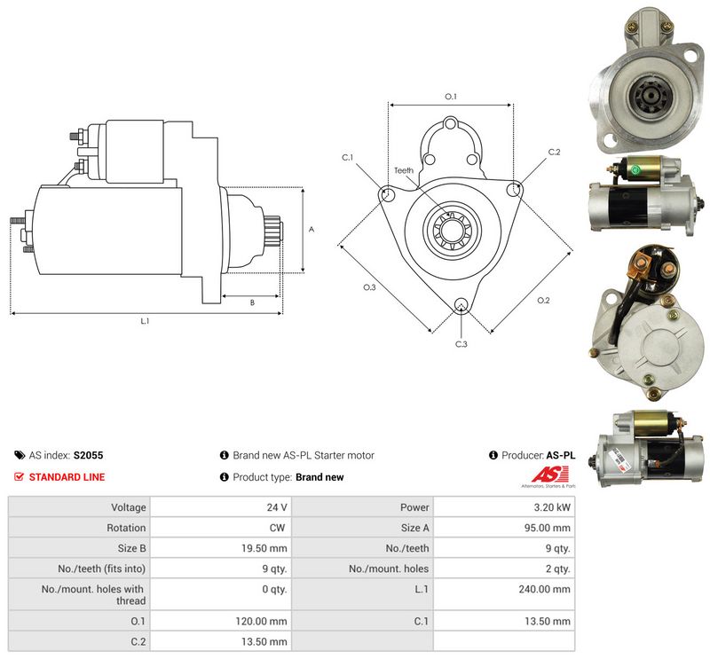 AS-PL S2055 Starter