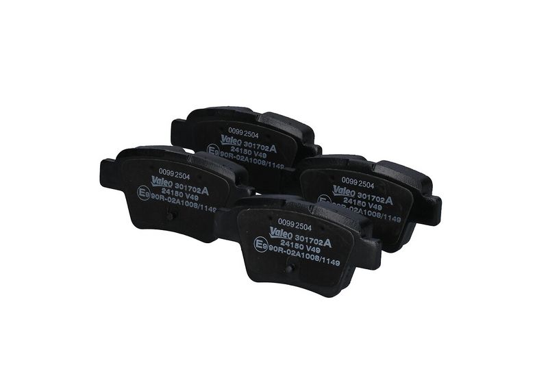 Piduriklotsi komplekt, ketaspidur, VALEO 301702A