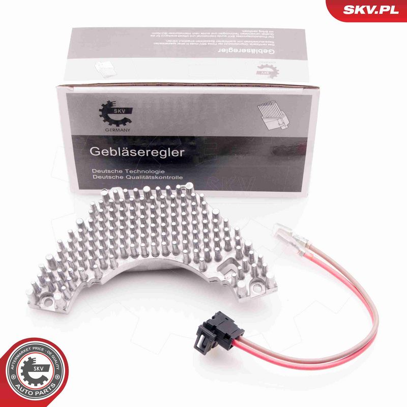 ESEN SKV 94SKV016 - Resistor, interior blower