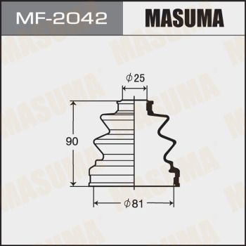 Комплект пилозахисний, приводний вал, Masuma MF-2042