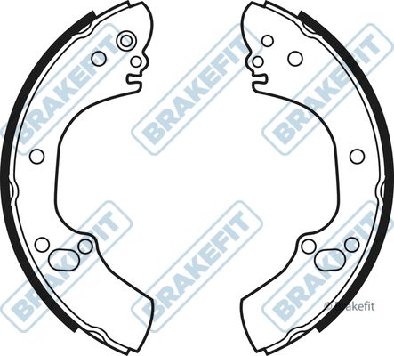 APEC Brake Shoe Set BSH1116