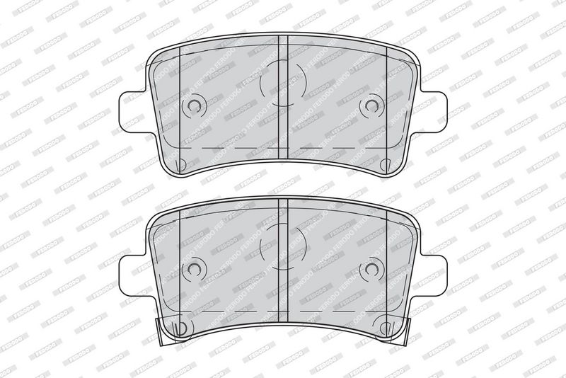 FERODO Plaquettes de frein à disque FDB4209