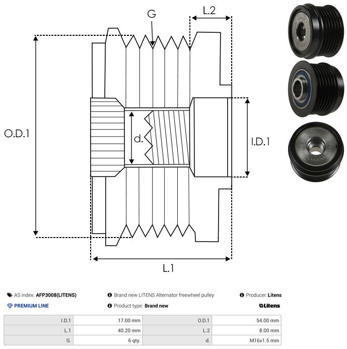 Prekės atitinka OEM kodą: 9S51-10344-CA