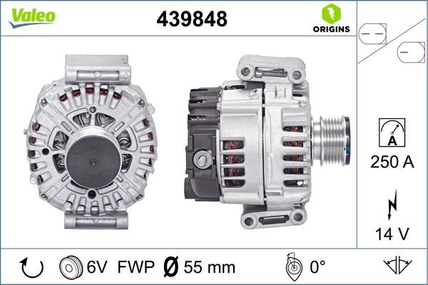 VALEO Dynamo / Alternator 439848