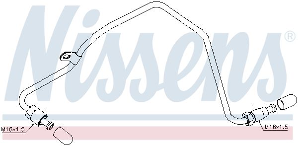 Õliühendus, kompressor, NISSENS 935035