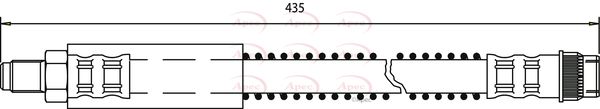 APEC Brake Hose HOS3378