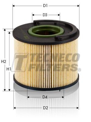 Фільтр палива, Tecneco GS011045-E