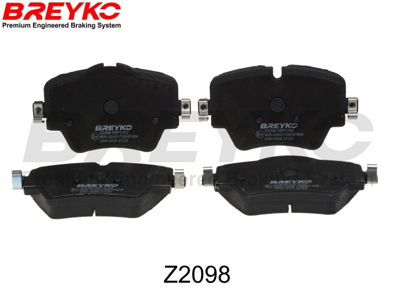 DAVID VASCO Z2098 Brake Pad Set, disc brake