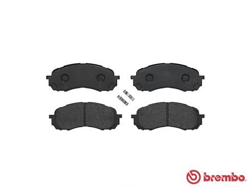 Комплект гальмівних накладок, дискове гальмо, Brembo P78015