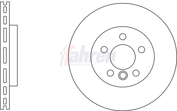 Fahren Brake Disc FBD6730