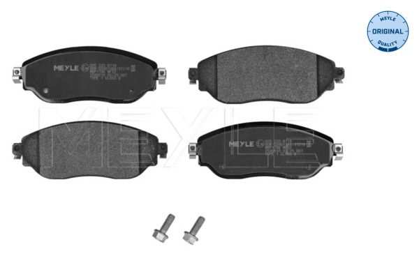 MEYLE 025 220 8718 Brake Pad Set, disc brake