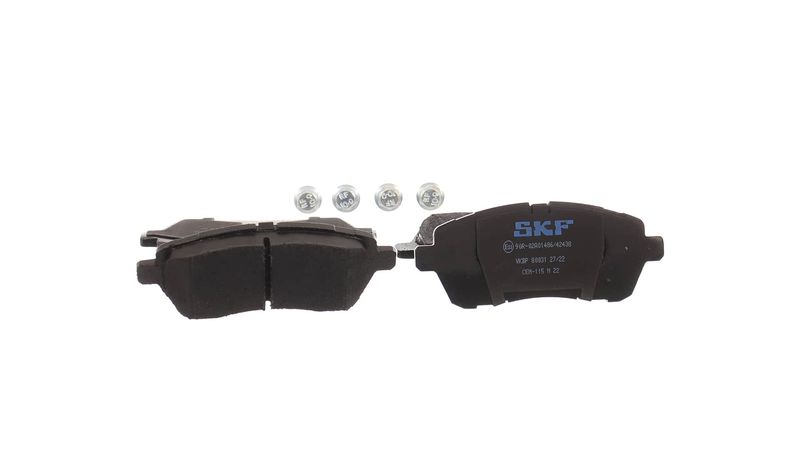 SKF VKBP80031 Комплект гальмівних накладок, дискове гальмо