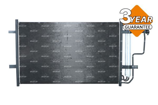 A/C condensator (met droger) past: MAZDA 3 1.6/1.6D 12.08-09.14