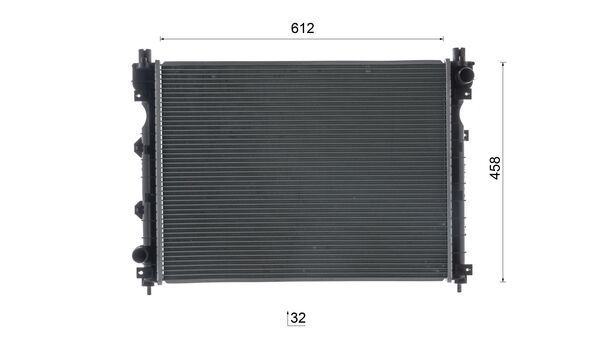 MAHLE CR 2690 000S Radiator, engine cooling
