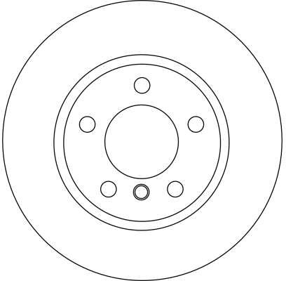 TRW DF4449 Brake Disc