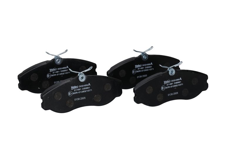 Piduriklotsi komplekt, ketaspidur, VALEO 302489A
