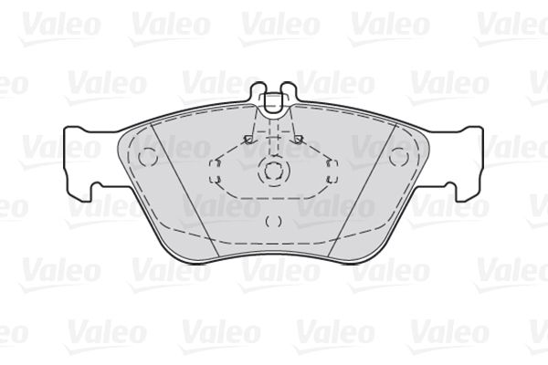 VALEO 301357 Brake Pad Set, disc brake