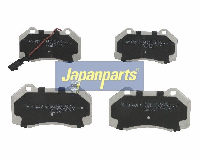 PA-0023AF JAPANPARTS Kit pastiglie freno, Freno a disco 