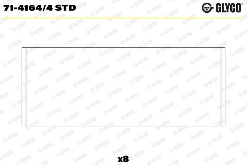 Coussinet+bielle GLYCO 71-4164/4 STD