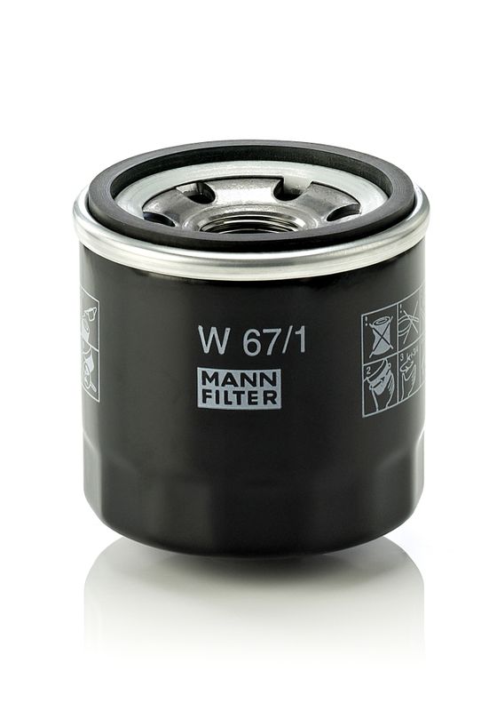 MANN-FILTER olajszűrő W 67/1