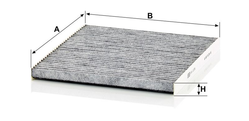 Filter, salongiõhk, MANN-FILTER CUK 2336