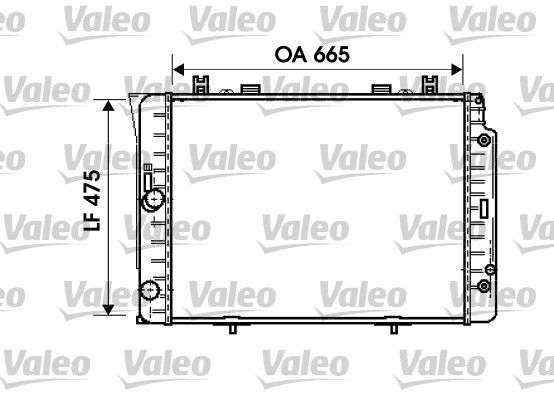 VALEO Radiateur 734631