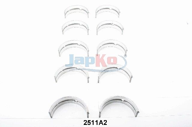 JAPKO 62511A2 - Crankshaft Bearing Shell Set