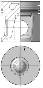 Поршень KOLBENSCHMIDT