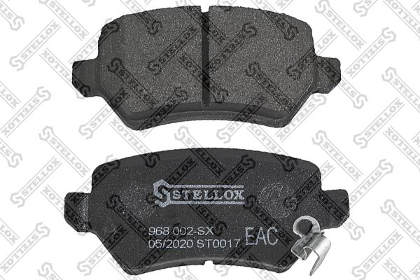 STELLOX fékbetétkészlet, tárcsafék 968 002-SX