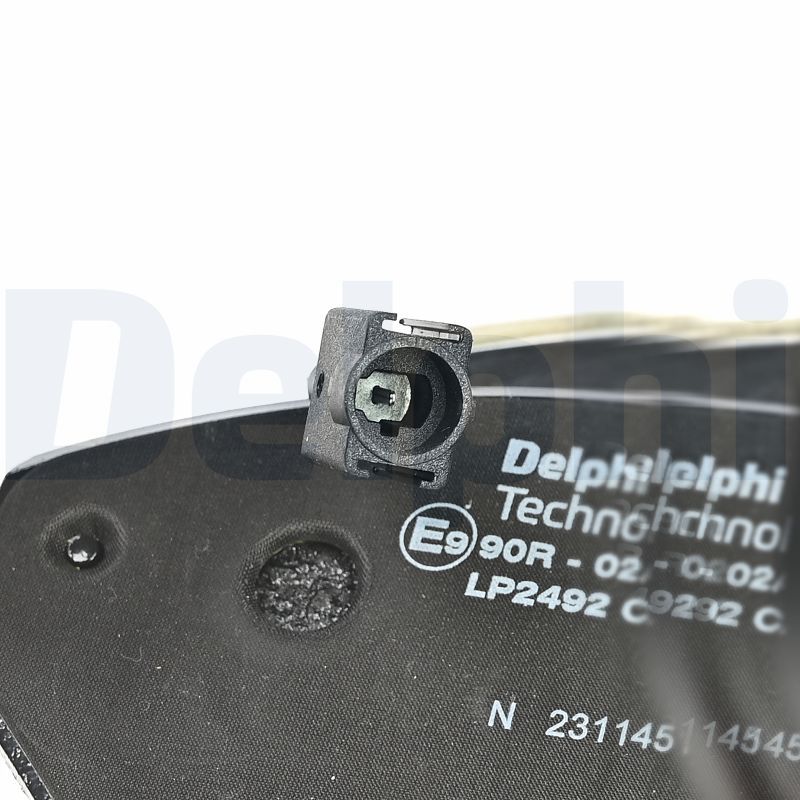 Piduriklotsi komplekt, ketaspidur, DELPHI LP2492