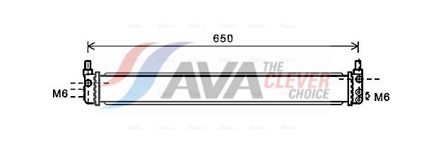 AVA Clever Choice TO2602 - Aušinimo radiatorius