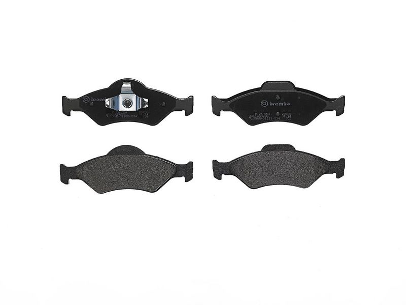 комплект спирачно феродо, дискови спирачки BREMBO