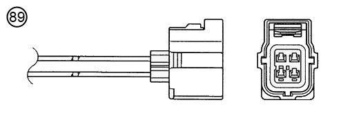 Кисневий датчик, Ngk OZA603MB3