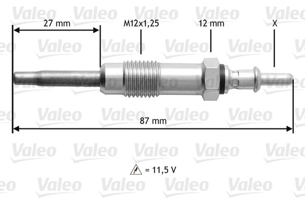 VALEO Gloeibougie 345151