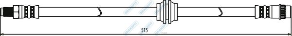 APEC Brake Hose BHO4234