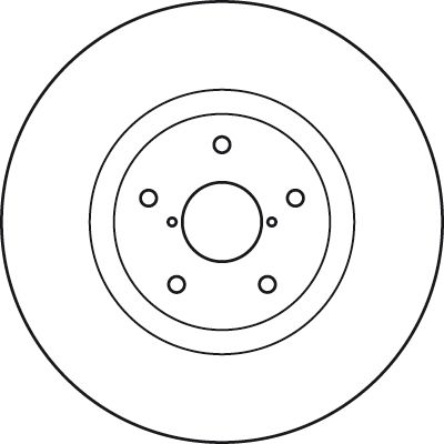 TRW DF4949S Brake Disc