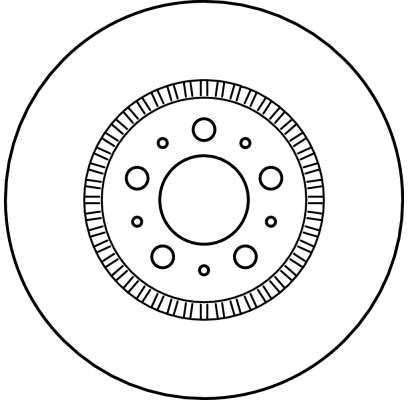 TRW DF4053S Brake Disc