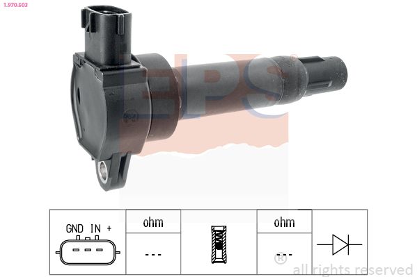 EPS Mercedess котушка запалювання SMART Fortwo 1,0 07-